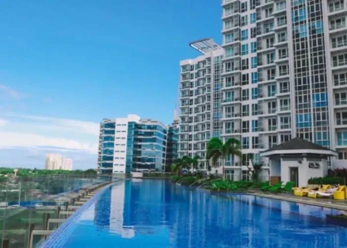 アパート Mactan Newtown Township Staycation With Pool Access マクタン