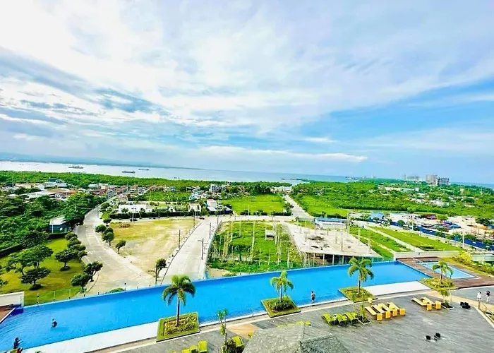 アパート Mactan Newtown Township Staycation With Pool Access